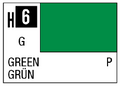 AQUEOUS HOBBY COLOR - H6 GLOSS GREEN (PRIMARY)