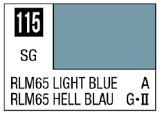Mr Color Spray - S115 RLM65 Light Blue (Semi-Gloss/Aircraft)