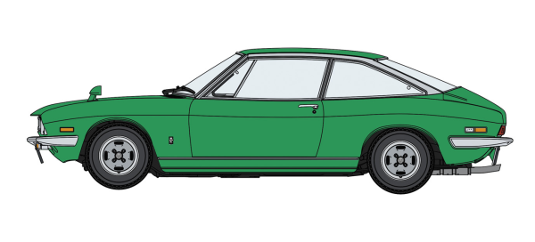 1/24 ISUZU 117 COUPÉ MIDDLE VERSION (XE) "OLD EMBLEM" (1973)