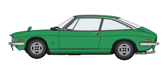 1/24 ISUZU 117 COUPÉ MIDDLE VERSION (XE) "OLD EMBLEM" (1973)