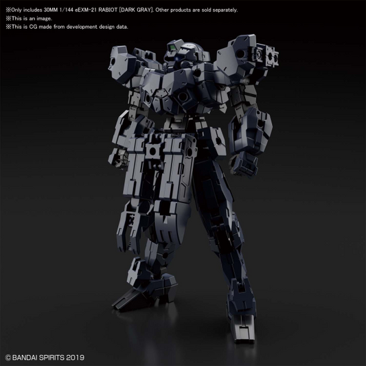 30MM 1/144 OPTION ARMOR FOR BASE ATTACK [RABIOT EXCLUSIVE / DARK GRAY]