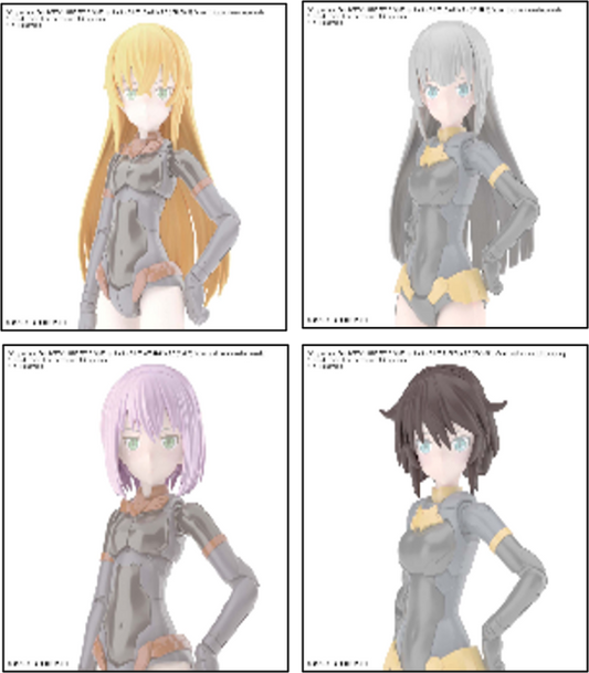 30MS OPTION HAIR STYLE PARTS Vol.4 ALL 4 TYPES