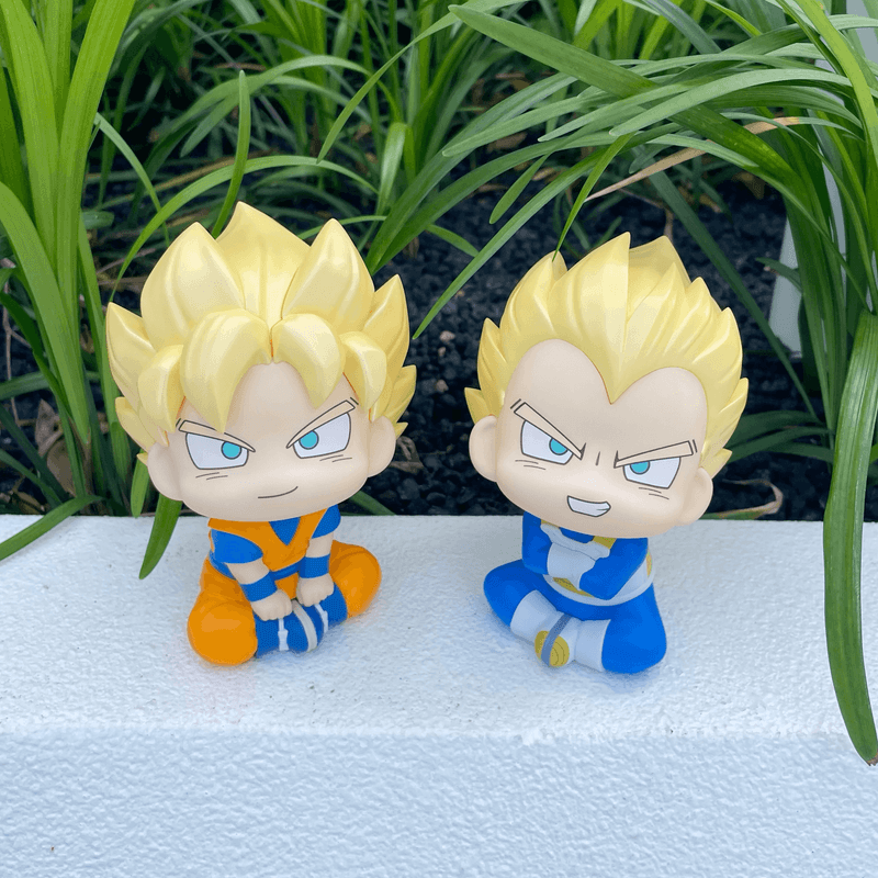 Lookup Dragon Ball DAIMA Super Saiyan Son Goku （mini）& Super Saiyan Vegeta（mini）【with gift】