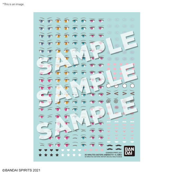 30 MINUTES SISTERS WATER DECALS MULTIUSE ②