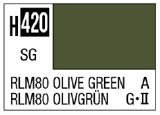 H420 RLM80 Olive Green [German luftwaffe airclaf]