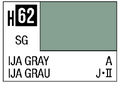 AQUEOUS HOBBY COLOR - H62 SEMI-GLOSS IJA GRAY (IJN AIRCRAFT)