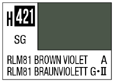 H421 RLM81 Brown Violet [German luftwaffe airclaf]