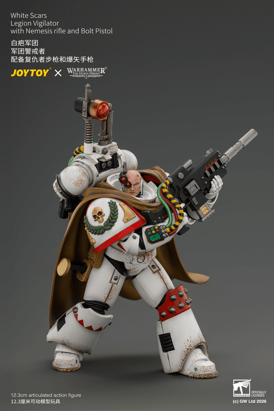 White Scars Legion Vigilator with Nemesis rifle and Bolt Pistol