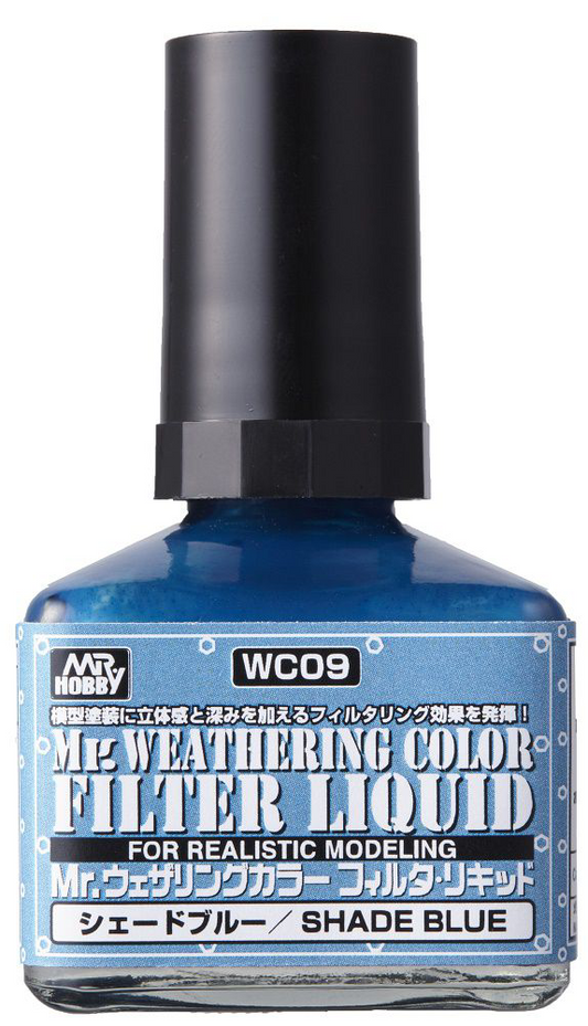 Mr. Weathering Color - Filter Liquid Blue
