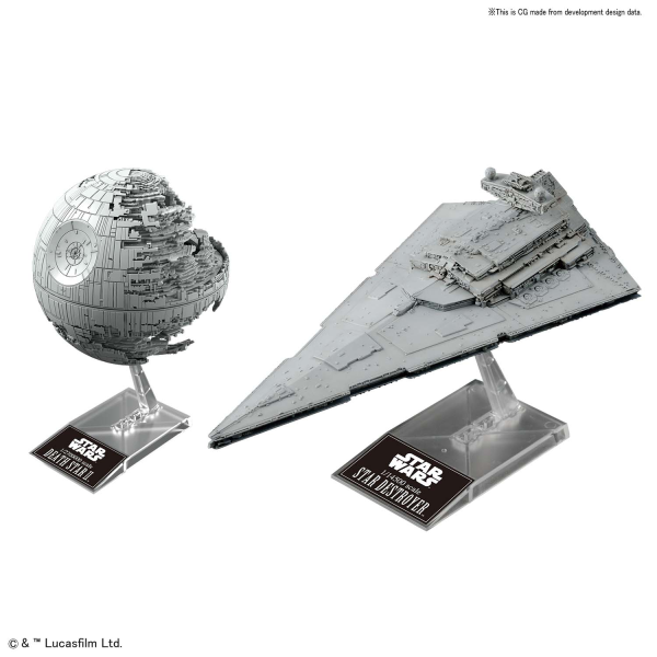 1/2,700,000 DEATH STAR II & 1/14,500 STAR DESTROYER