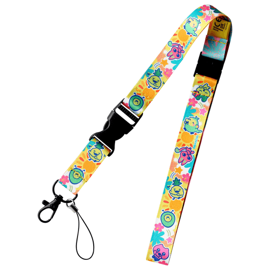 Tamagotchi Paradise Lanyard - Vivid Yellow