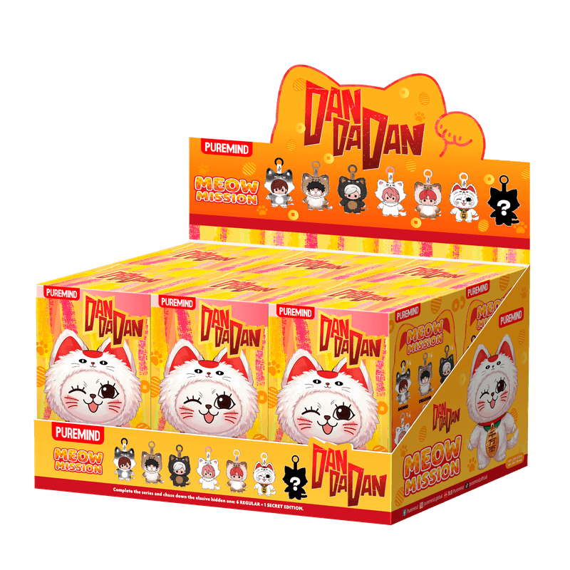 DAN DA DAN - Meow Mission Plush (6units/set) (Box of 6)