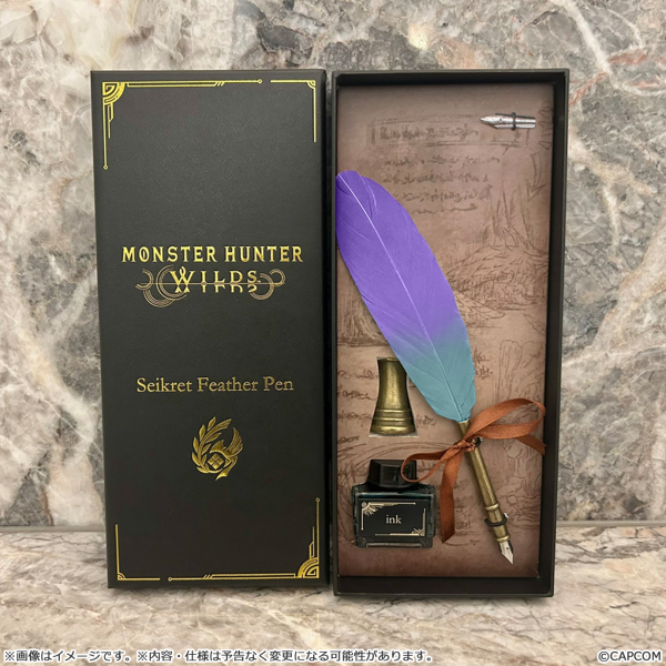 Monster Hunter Wilds Seikret feather pen