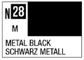 Acrysion N28 - Metal Black (Metallic/Primary)