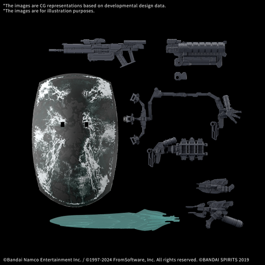 30MM OPTION PARTS SET ARMORED CORE Ⅵ FIRES OF RUBICON WEAPON SET 05
