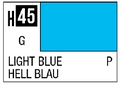 AQUEOUS HOBBY COLOR - H45 GLOSS LIGHT BLUE (PRIMARY)
