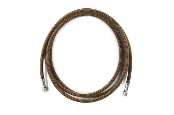 3M BLACK & ORANGE BRAIDED HOSE, 1/8*1/8