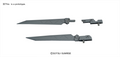 BUILDERS PARTS HD 1/144 MS SWORD 01