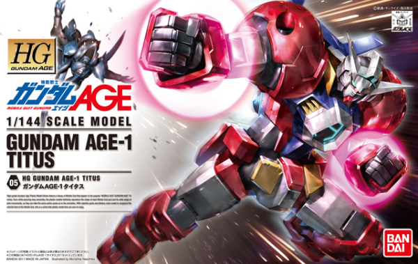 HG 1/144 #05 Gundam Age 1 Titus
