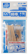 MR.COTTON SWAB WOODEN STICK TYPE