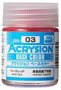 ACRYSION BASE COLOR BASE RED