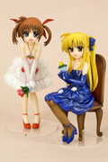 Ani Statue - Magical Girl Lyrical Nanoha - Nanoha Takamachi & Fate Testarossa Dress Ver