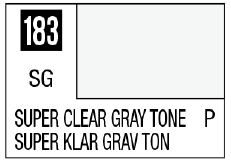 Mr. Color 183 - Super Clear Gray Tone (Semi-Gloss/Primary)