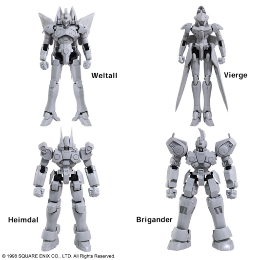 XENOGEARS STRUCTURE ARTS 1/144 Scale Plastic Model Kit Series Vol. 1 (Box)