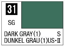 Mr Color Spray - S31 Dark Gray 1 (Semi-Gloss/Vessel)