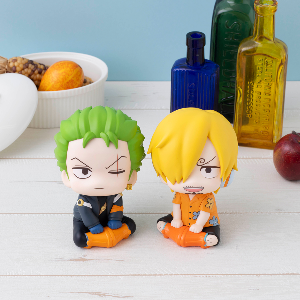 Lookup ONE PIECE Roronoa Zoro & Sanji Ver. Future Island Egghead【with gift】