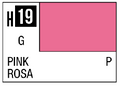 AQUEOUS HOBBY COLOR - H19 GLOSS PINK (PRIMARY)