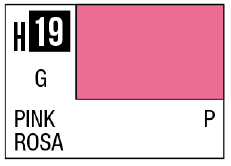 AQUEOUS HOBBY COLOR - H19 GLOSS PINK (PRIMARY)