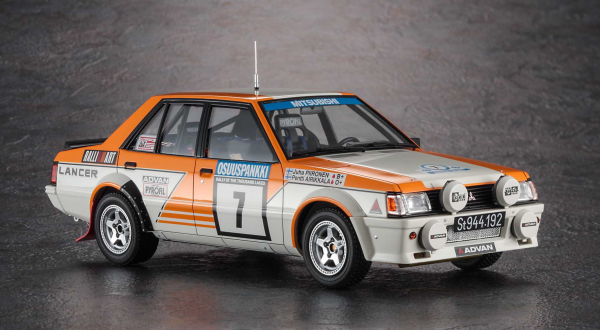 1/24 MITSUBISHI LANCER EX 2000 TURBO "1982 1000 LAKES RALLY DETAIL UP VERSION"