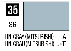 Mr Color Spray - S35 IJN Gray Mitsubishi (Semi-Gloss/Aircraft)