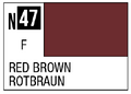 Acrysion N47 - Red Brown (Flat/German Tank WWII)