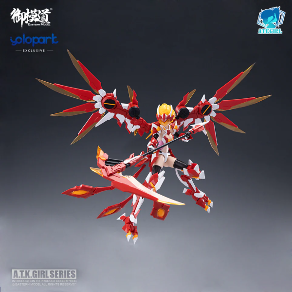 1/12 Scale A.T.K. Girl Zhuque (One of the Four Chinese Mythical Beast)-PLAMO