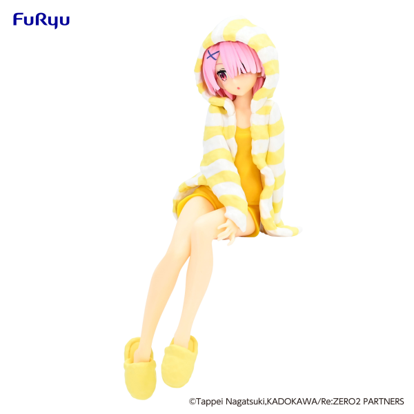 Re:ZERO -Starting Life in Another World- Noodle Stopper Figure -Ram Room Wear Yellow Color ver.-