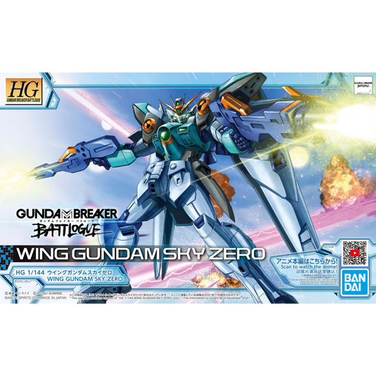 HG Breaker Battlogue - Wing Gundam Sky Zero