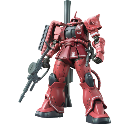 HG Gundam The Origin - MS-06S Char's Zaku II (Red Comet Ver.)