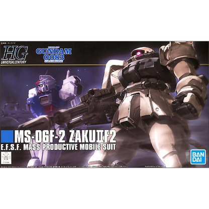 HGUC 1/144 #107 MS-06F-2 Zaku II F2 (Earth Federation Type)