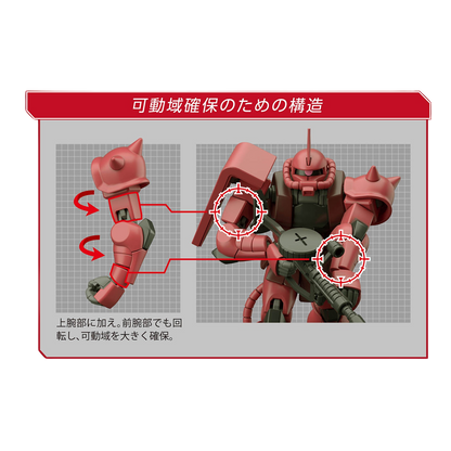 HGUC 1/144 #234 MS-06S Char's Zaku II