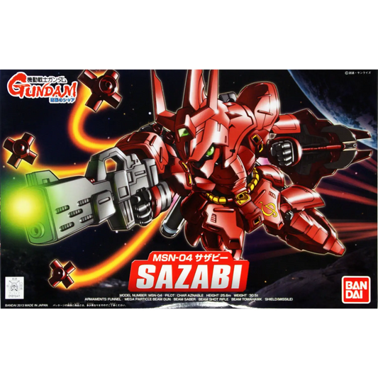 BB Senshi #382 MSN-04 Sazabi Model Kit