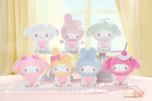 My Melody 50th Anniversary Milk candy Series Plush Pendant Blind Box
