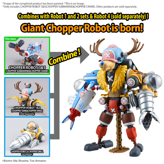 CHOPPER ROBO 3&5(CHOPPER SUBMARINE&CHOPPER CRANE)-4573102674449