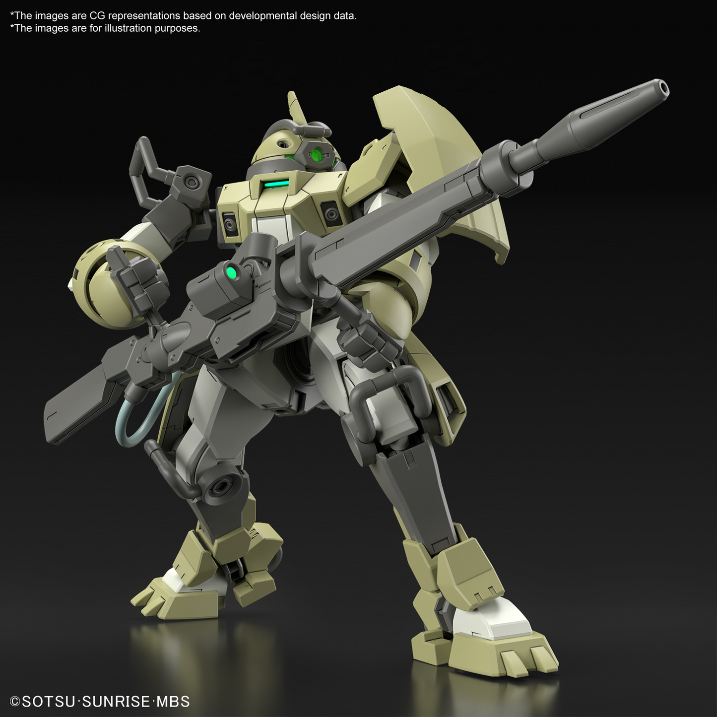 HG 1/144 CHUCHU’S DEMI TRAINER-4573102633477