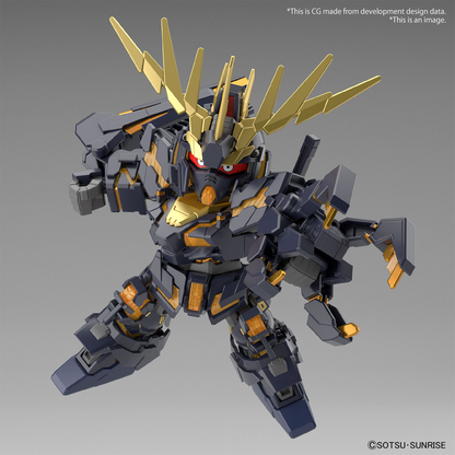SD GUNDAM CROSS SILHOUETTE UNICORN GUNDAM 02 BANSHEE (DESTROY MODE) & BANSHEE NORN PARTS SET-4573102621597