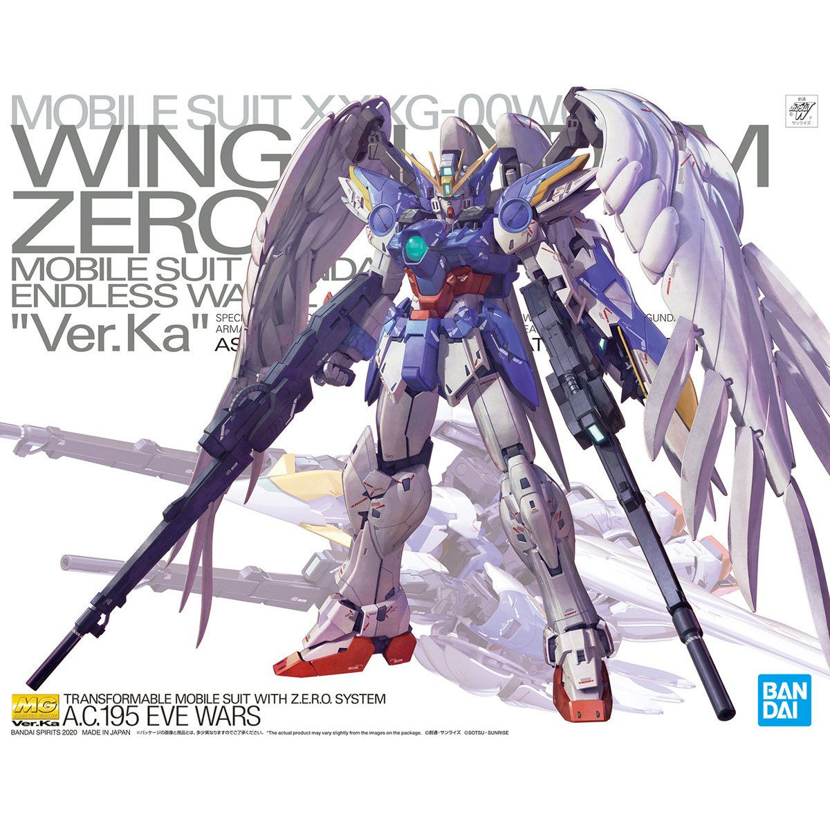 Bandai Hobby MG 1/100 Wing Gundam Zero EW Ver.Ka Model Kit