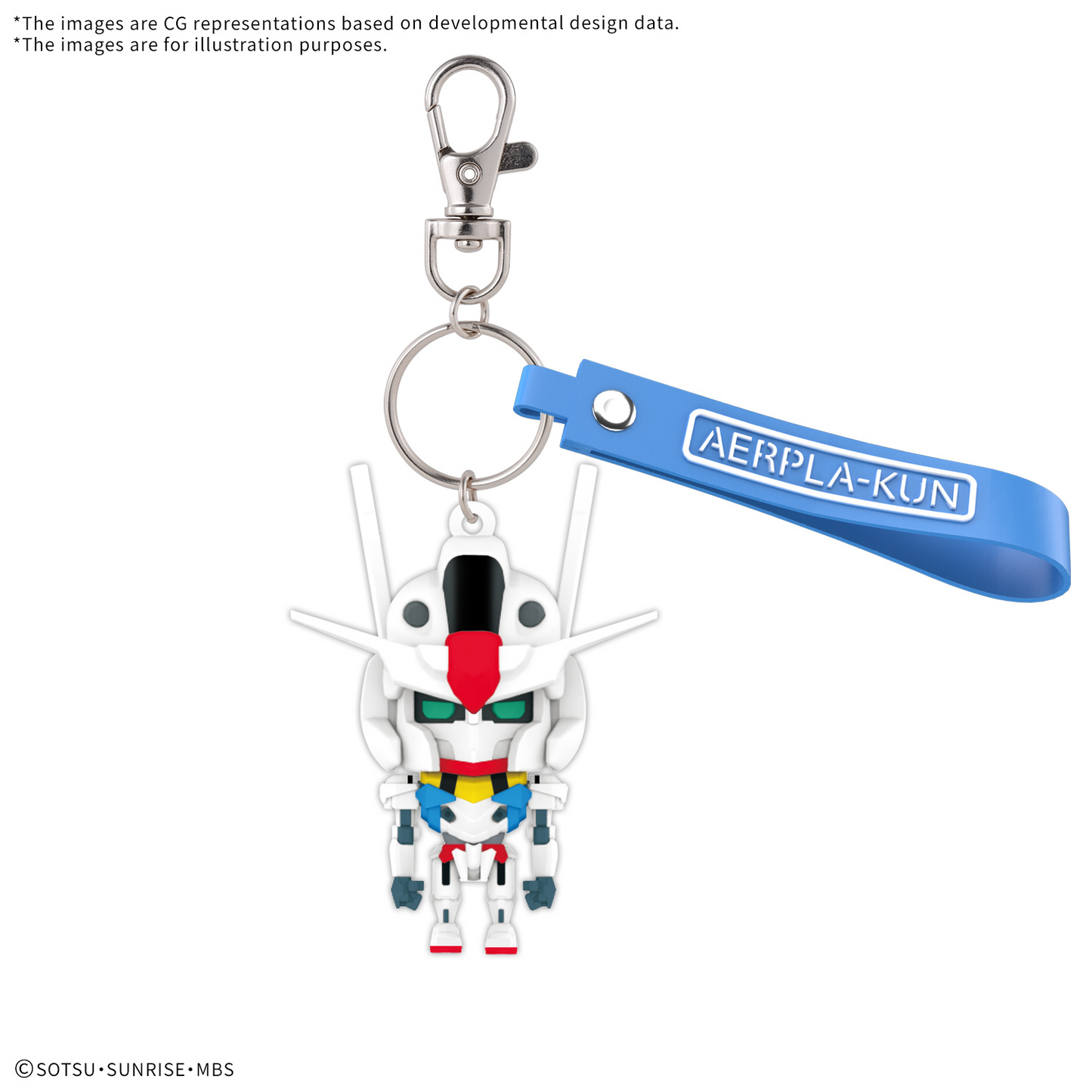 AERPLA-KUN 3D RUBBER MASCOT KEYCHAIN-4573102683793