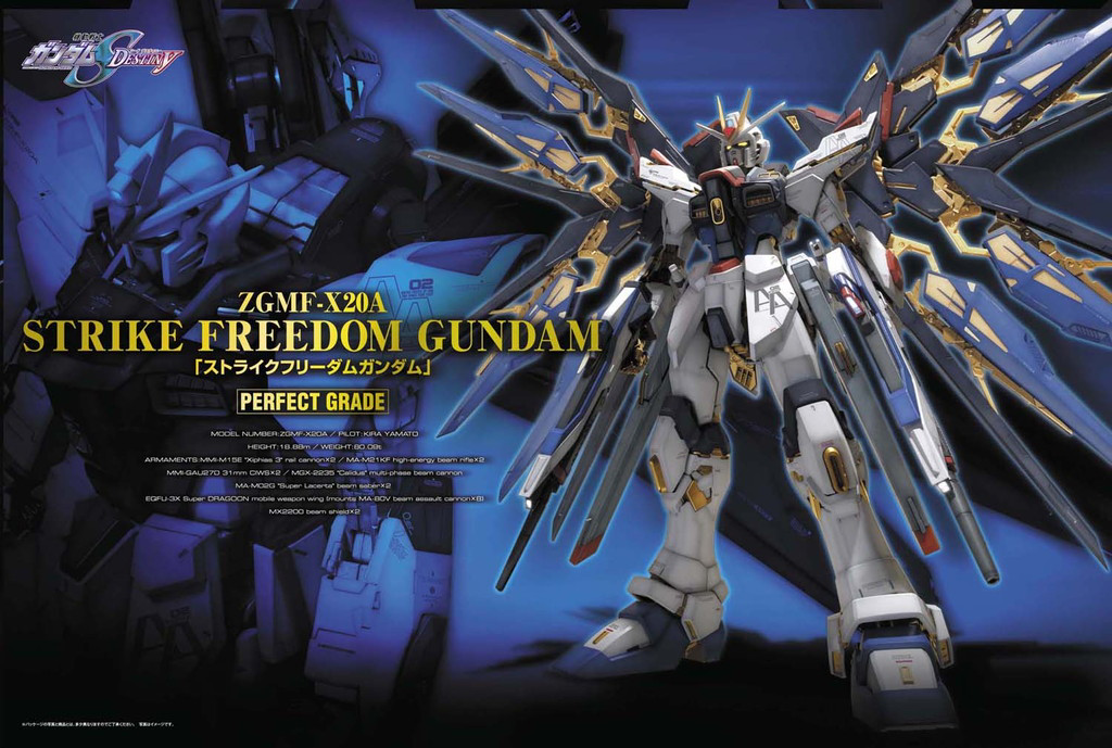 PG Strike Freedom Gundam-4573102630568