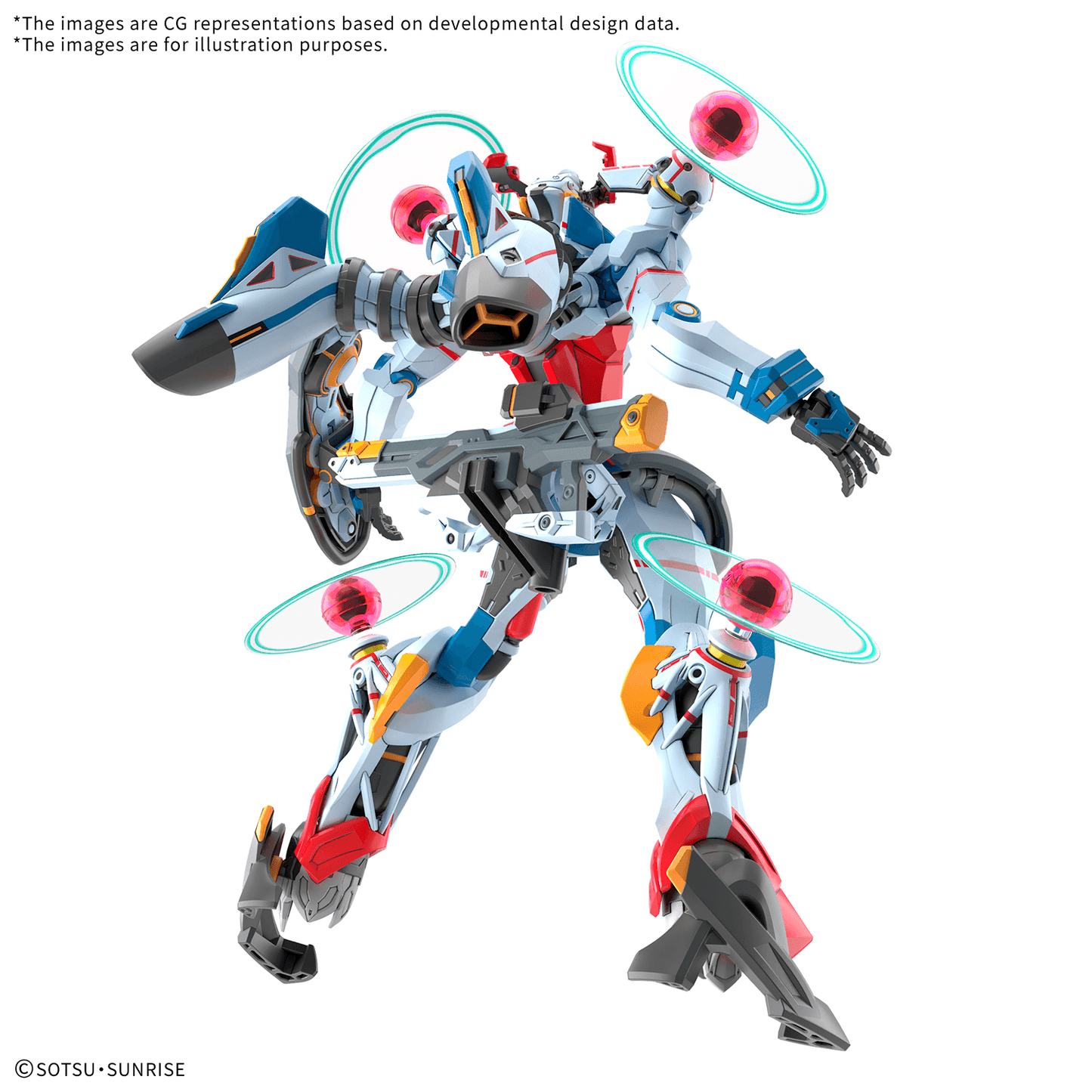 HG 1/144 GQuuuuuuX(Endymion Unit Awakened)-4573102720009